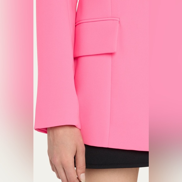 Retrofete Kristen Blazer Jacket Hyper Pink XS NWT - Picture 4 of 14
